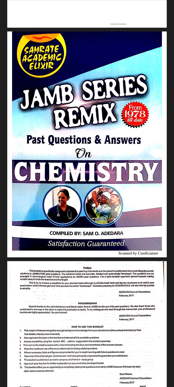 FREE: JAMB Remix Chemistry PDF Download - Pdfmadeazy