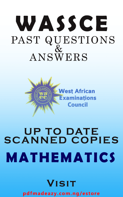 waec past questions and answers on further mathematics