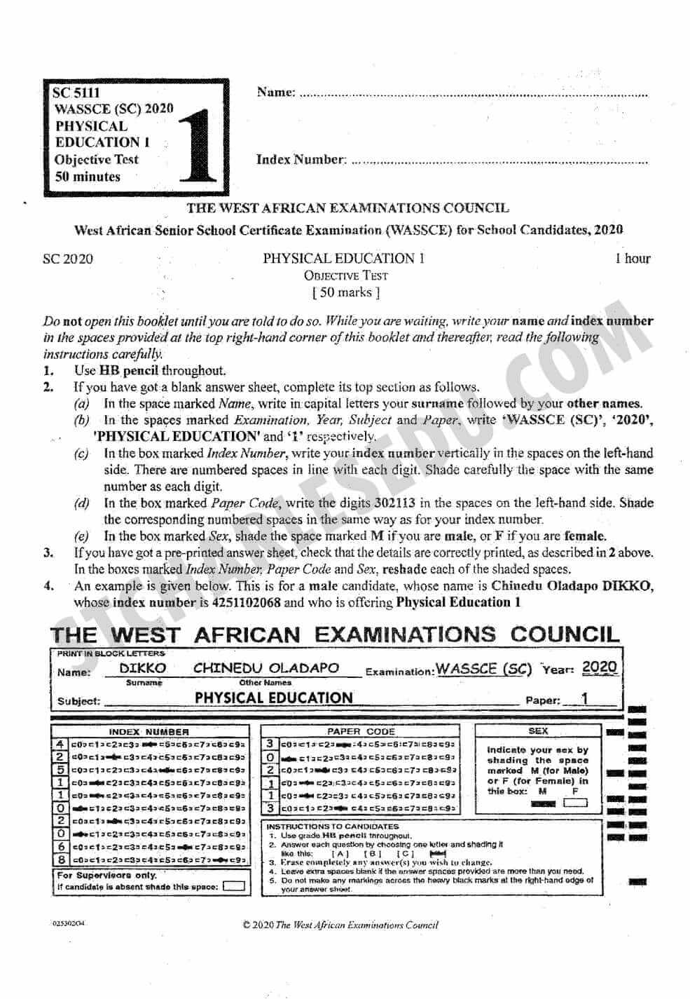 waec essay questions and answers pdf